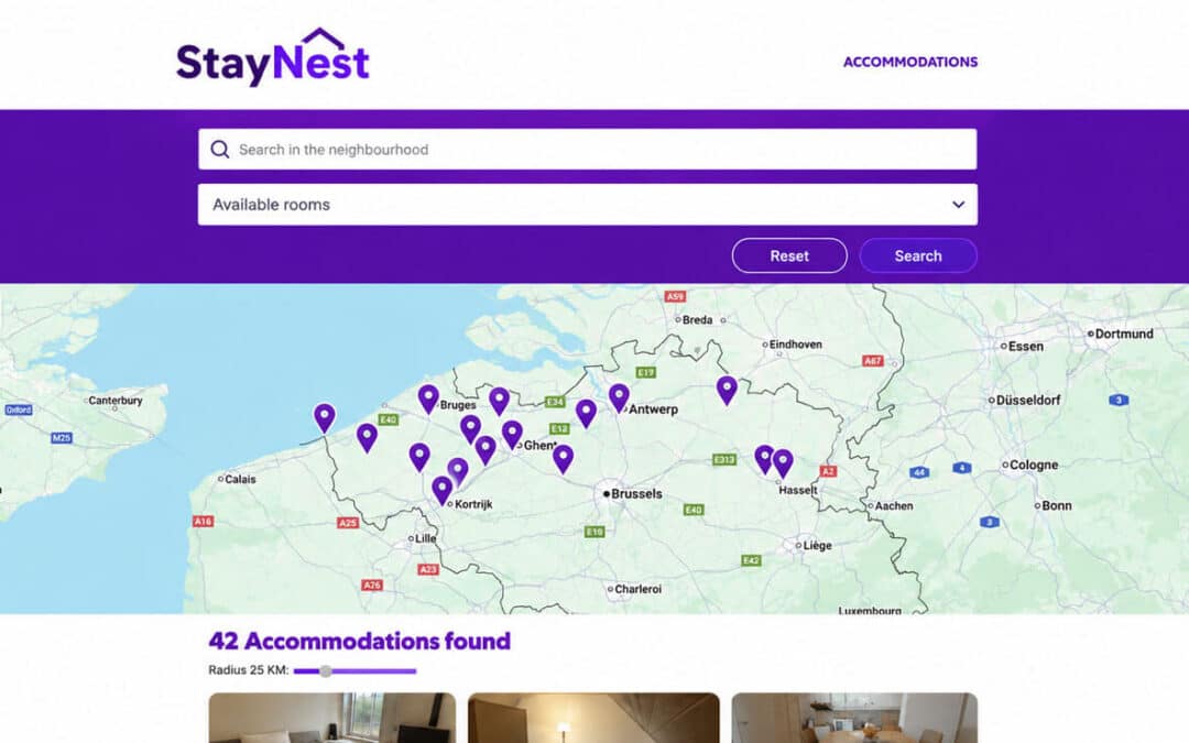 Realtime huisvestingsportaal met automatische ServiceNow-synchronisatie